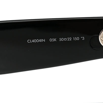 Celine Acetate Polarized Cat Eye Sunglasses CL4004IN Havana Black 5 of 10