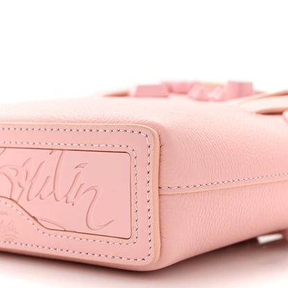 Christian Louboutin Calfskin Empire Spike Studded Mini North South Cabata Tote Rosy 10 of 10