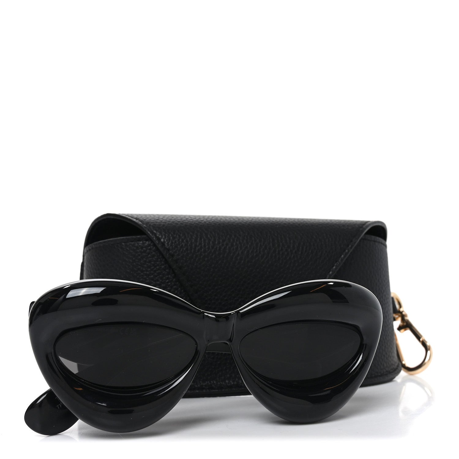 Loewe Acetate Inflated Cat-Eye Sunglasses LW40097I Black 1889917