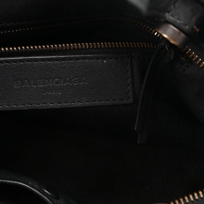 Balenciaga Veau Soyeux Perforated Blackout Hardware S City Black 6 of 10