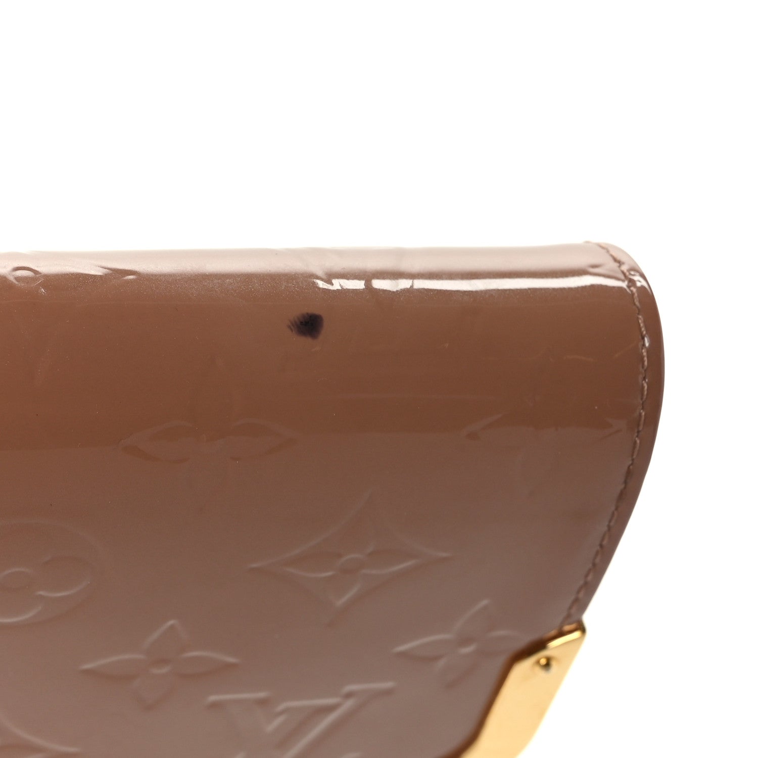 Louis Vuitton Vernis Rossmore MM Rose Velours 10 of 10