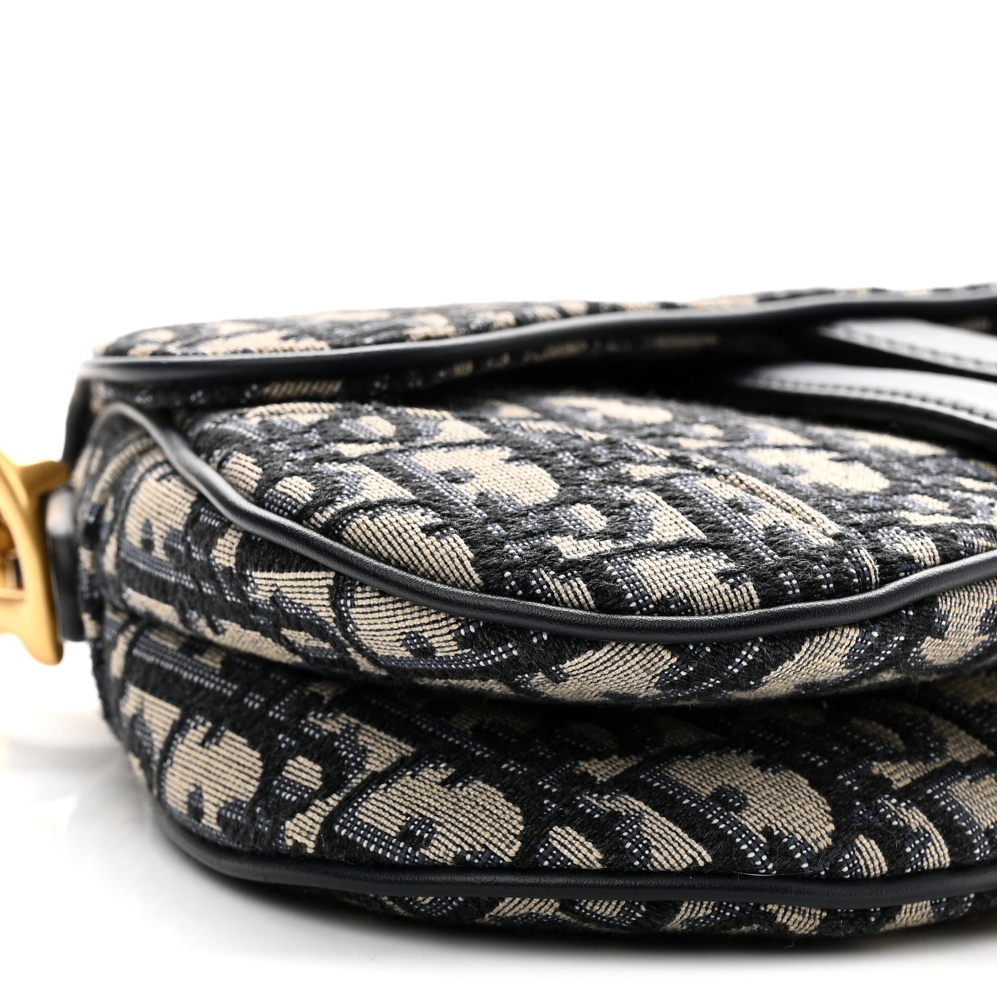 Oblique Mini Saddle Bag Blue