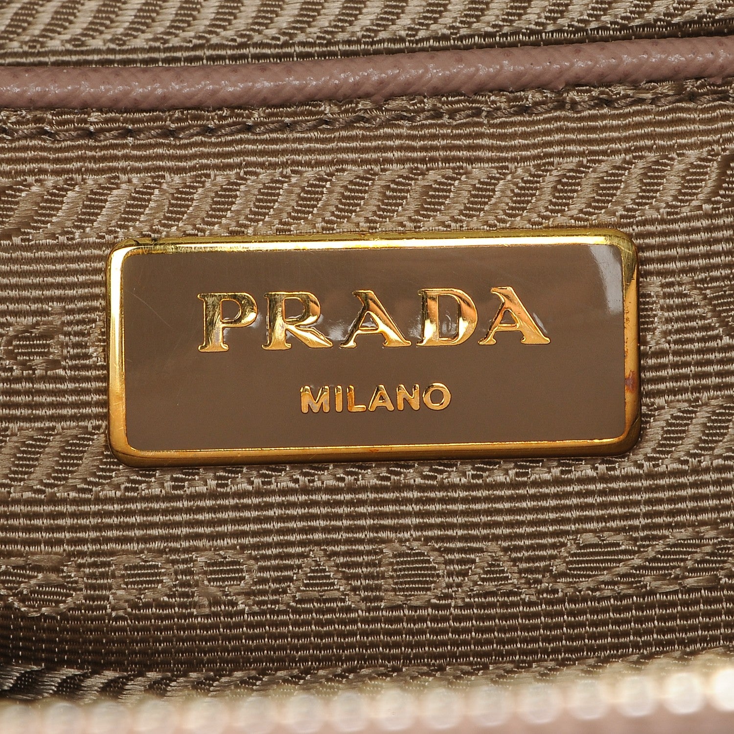 Prada Saffiano Lux Large Tote Cammeo 6 of 7