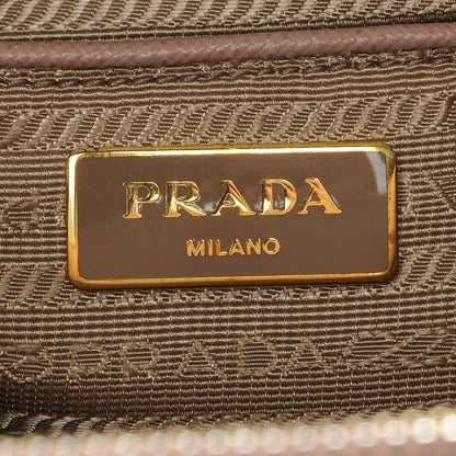 Prada Saffiano Lux Large Tote Cammeo 6 of 7