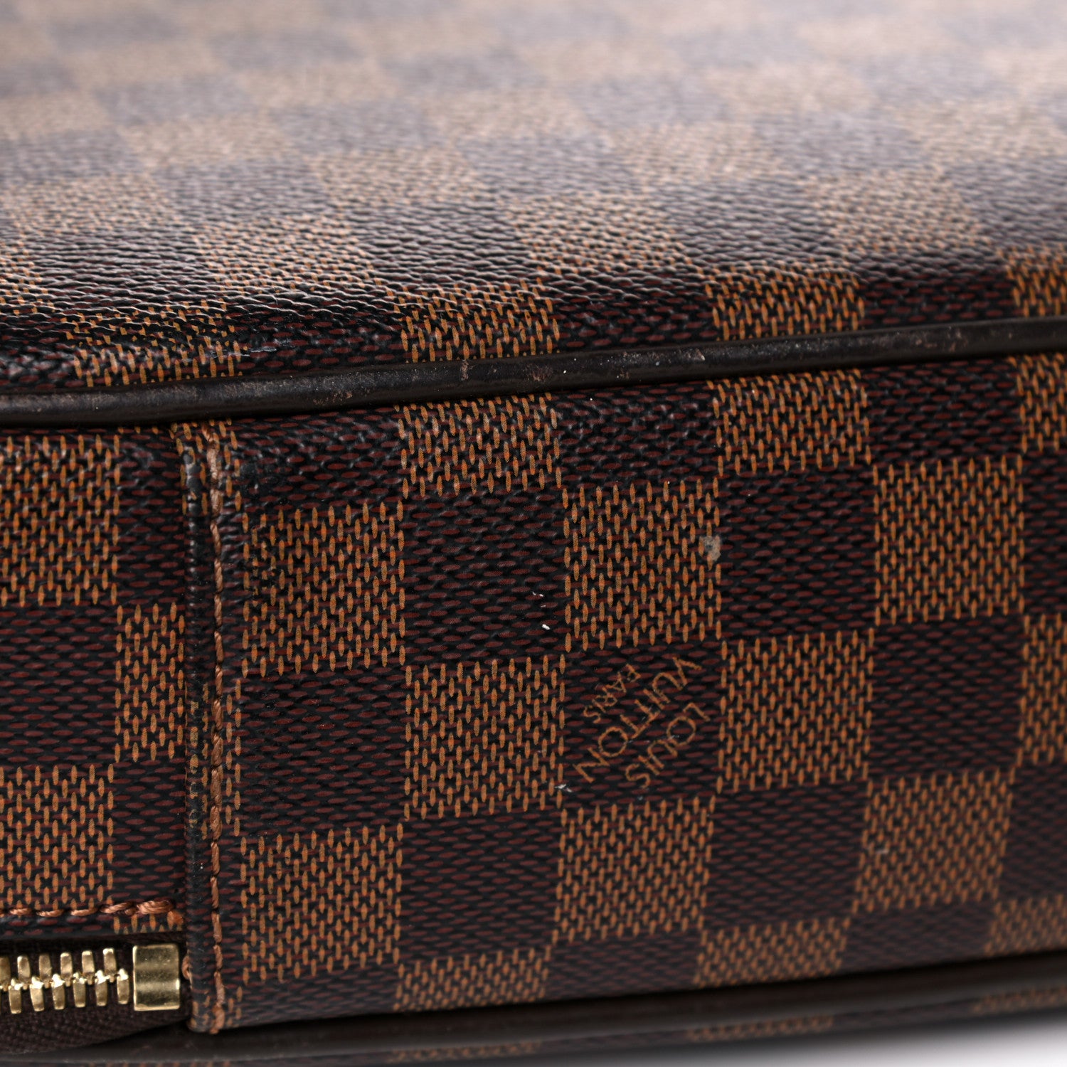 Louis Vuitton Damier Ebene Porte Ordinateur Sabana NM Computer Case 15 of 28