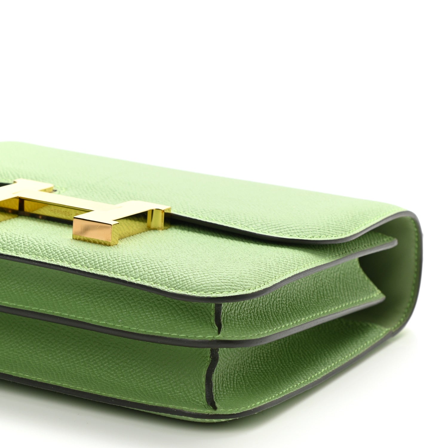Hermes Epsom Constance 18 Vert Criquet 8 of 9