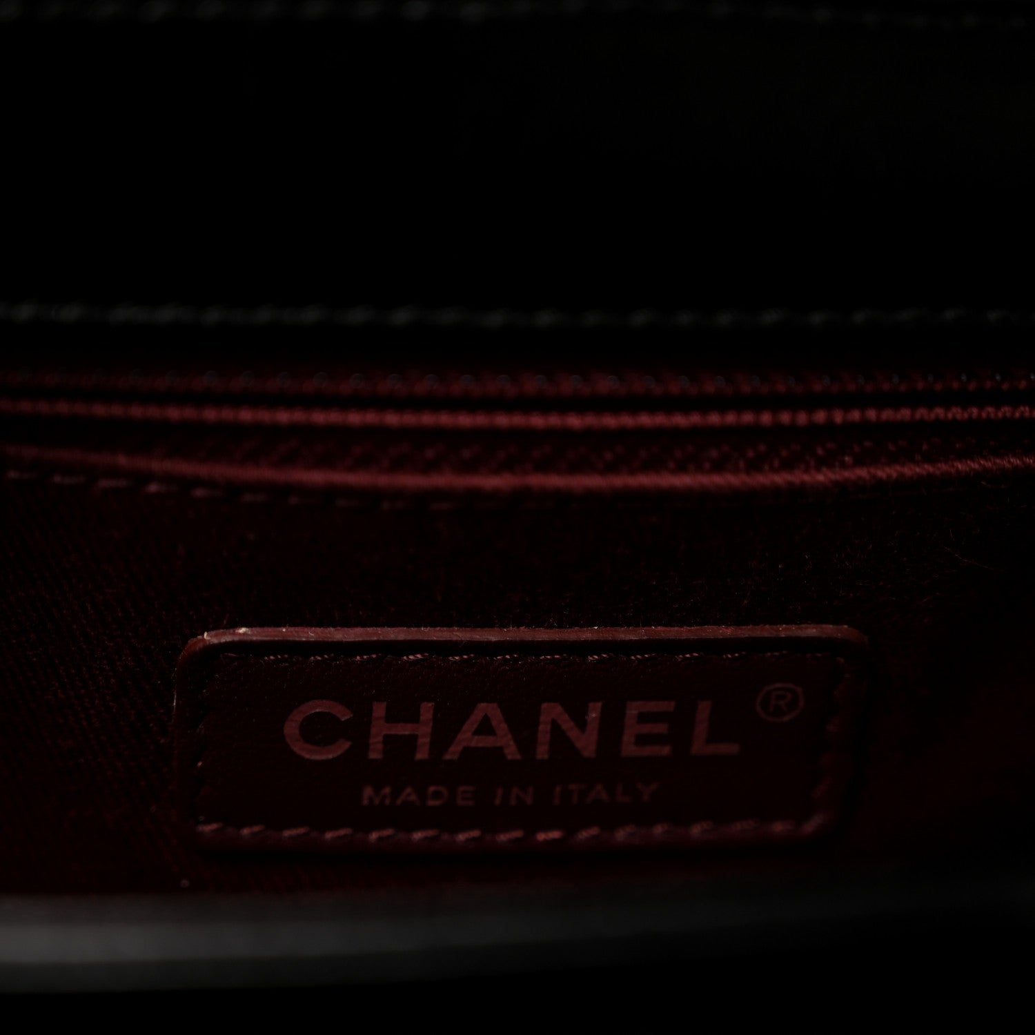 Chanel Glazed Calfskin Quilted Medium Perfect Edge Flap Black 5 of 12