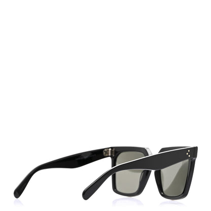 Celine Acetate Polarized Oversized Sunglasses CL4055IN Black 4 of 6
