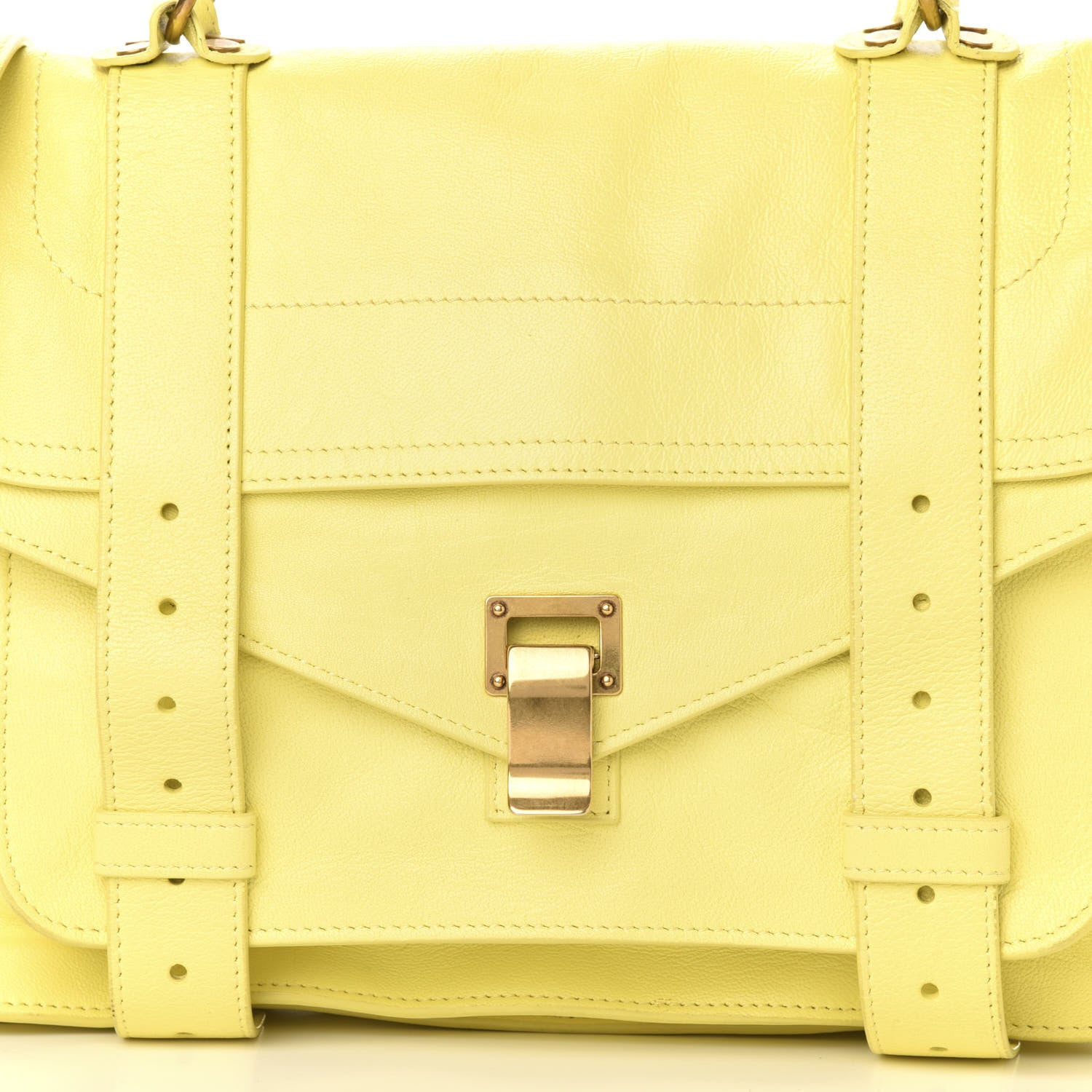 Proenza Schouler Lambskin PS1 Medium Satchel Sunshine 15 of 15