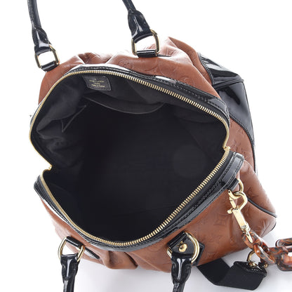 Louis Vuitton Cuir Embossed Monogram Stephen Bag Fauve 5 of 12