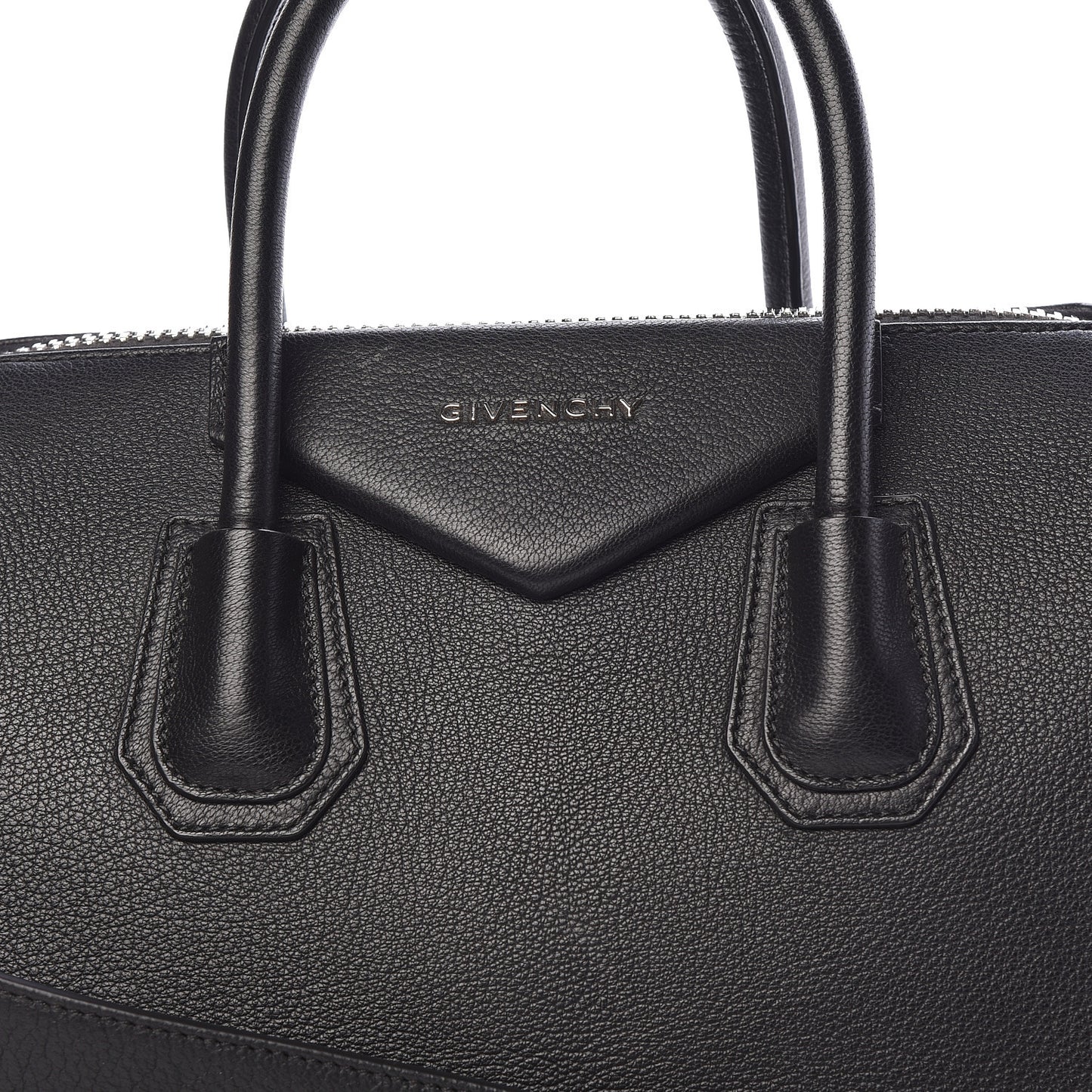 Sugar Goatskin Medium Antigona Black
