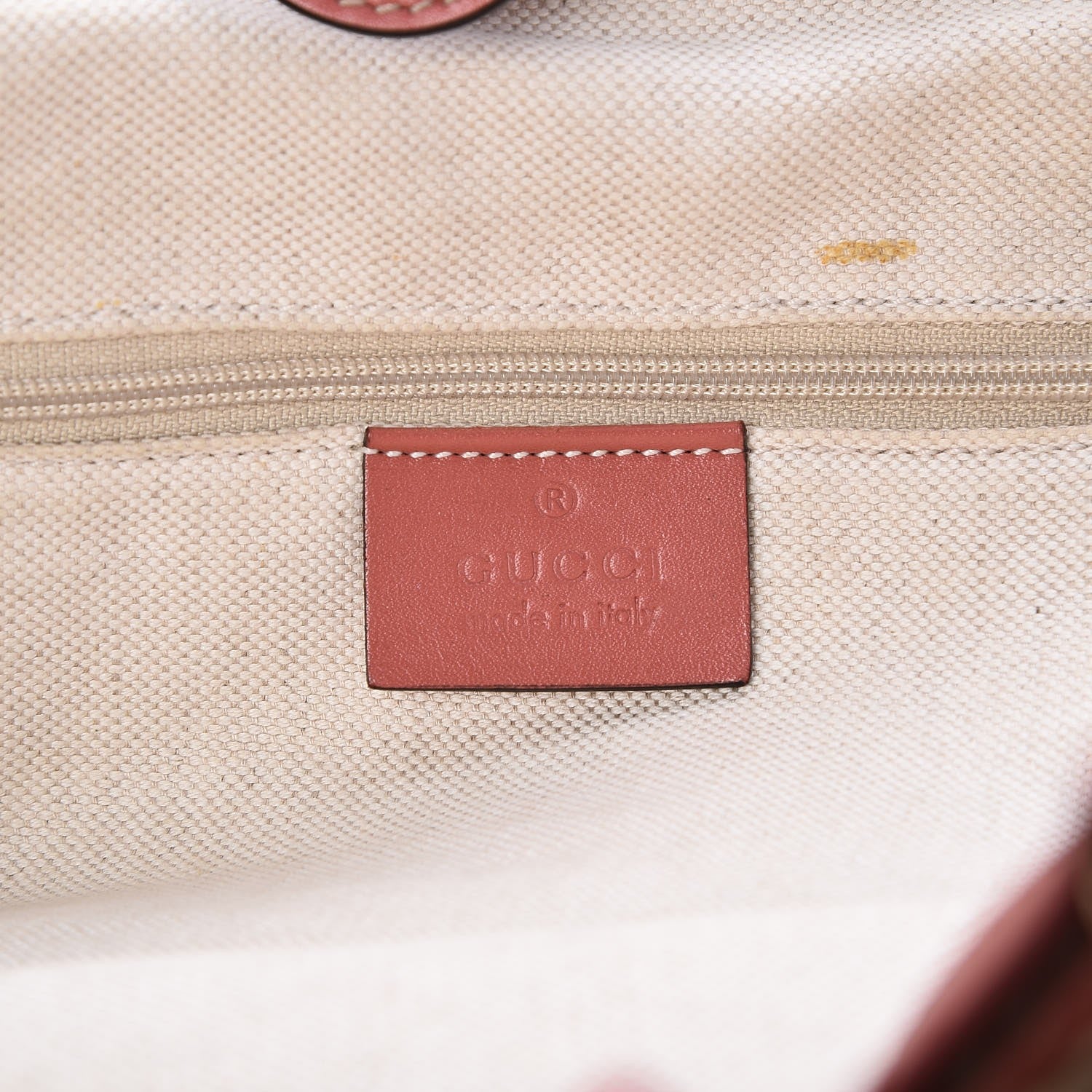 Gucci Diamante Medium Sukey Tote Coral 6 of 7