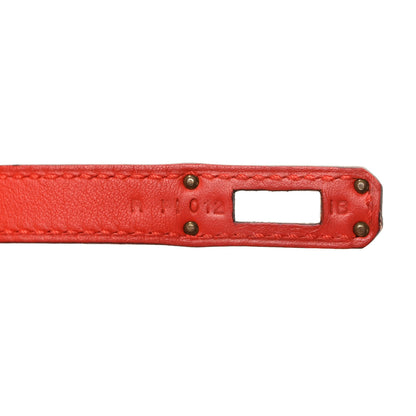 Hermes Swift Birkin 25 Rouge Tomate 7 of 13