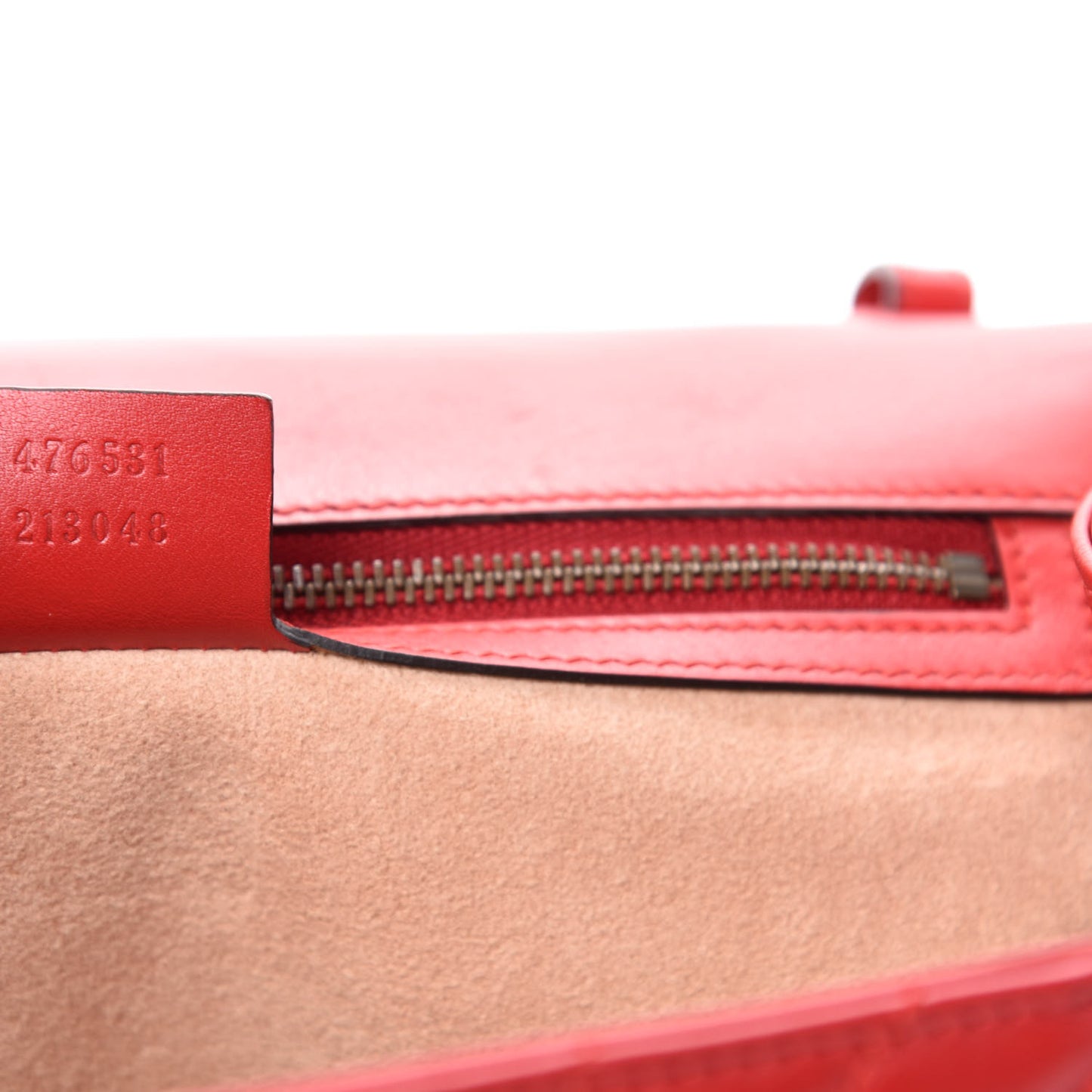 Calfskin Bamboo Trapuntata Queen Margaret Top Handle Bag Mystic White Hibiscus Red