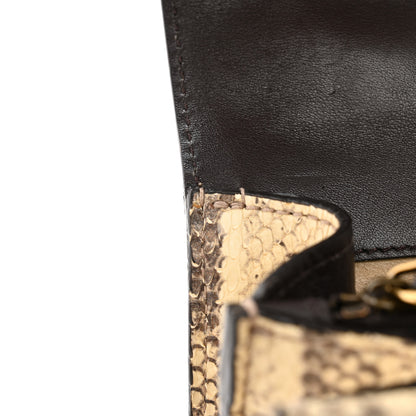 Gucci Snakeskin Web Medium Dionysus Shoulder Bag Natural 12 of 12