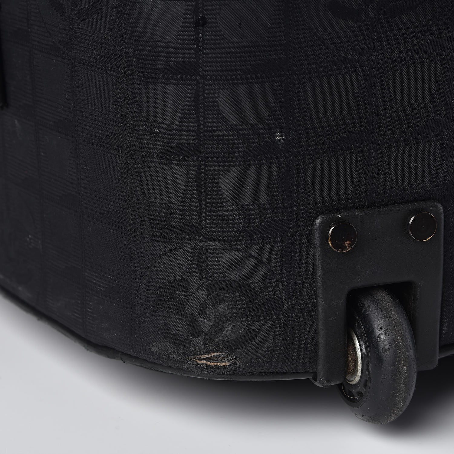 Chanel Nylon Travel Trolley Black 31 of 38