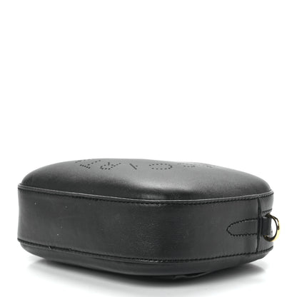 Stella McCartney Eco Alter Nappa Perforated Logo Mini Bag Black 9 of 11