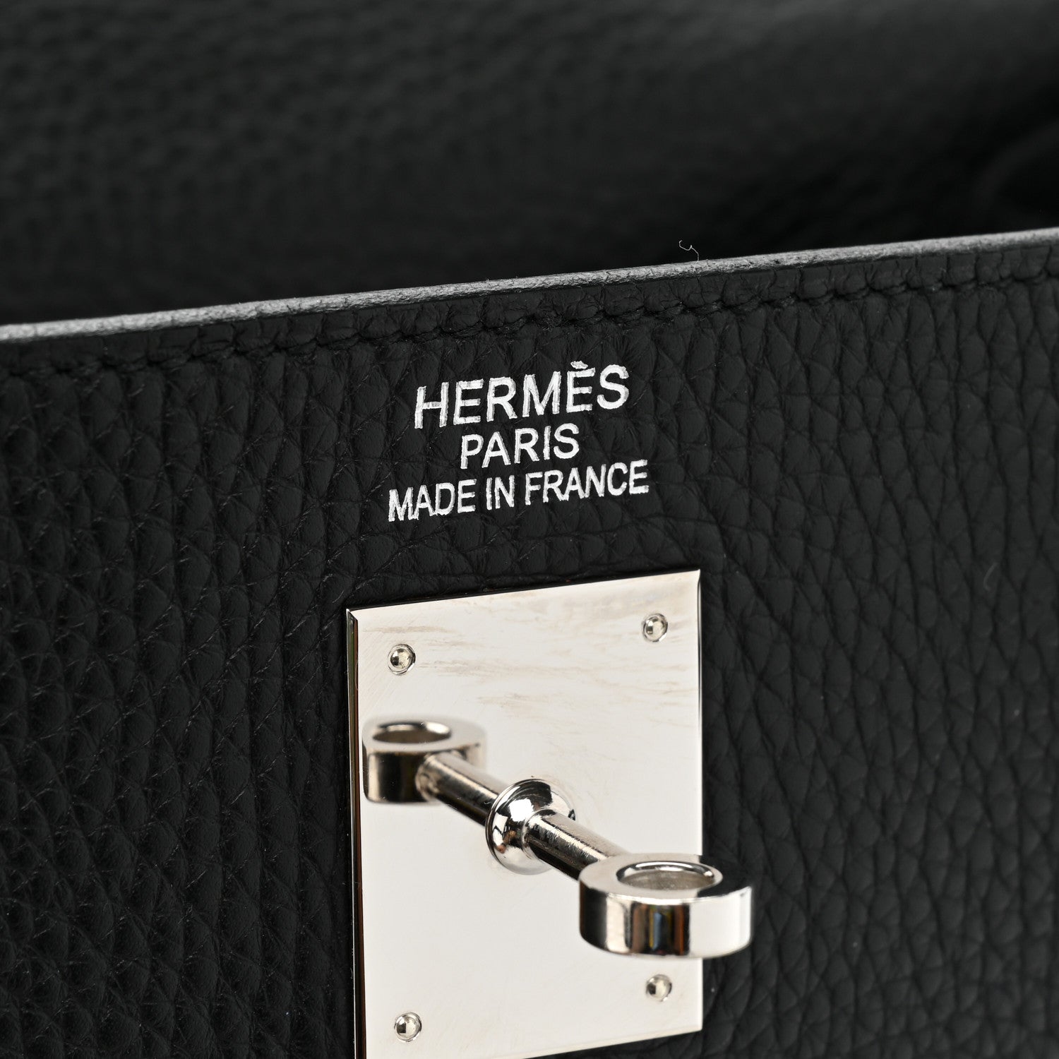 Hermes Togo Kelly Retourne 35 Black 6 of 14
