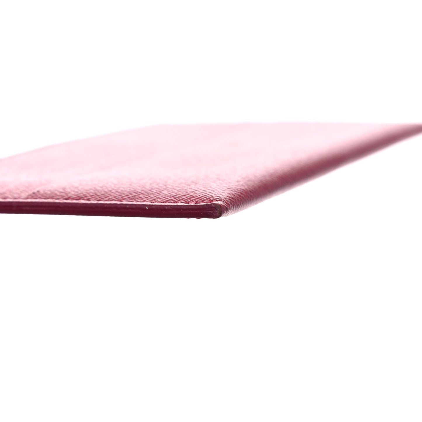 Calfskin Felicie Card Holder Insert Fuchsia