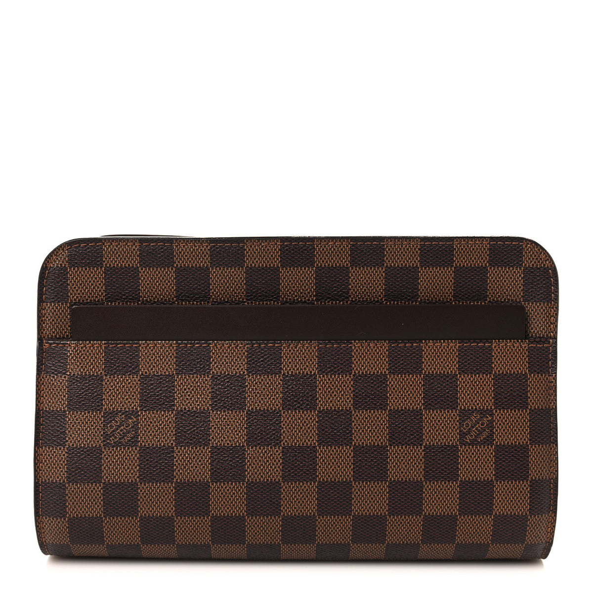 Louis Vuitton Damier Ebene Pochette Saint Louis Clutch 1 of 6