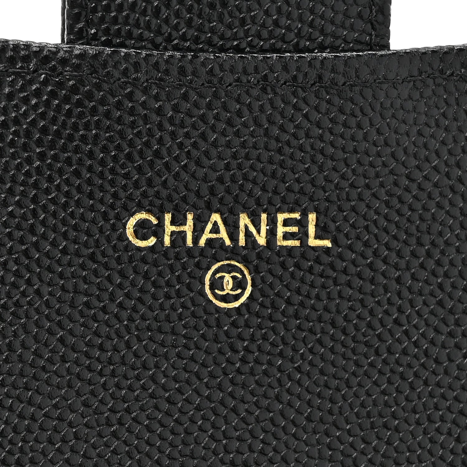 Chanel Caviar Quilted Phone Holder Wallet on Removable Chain Black 8 of 17