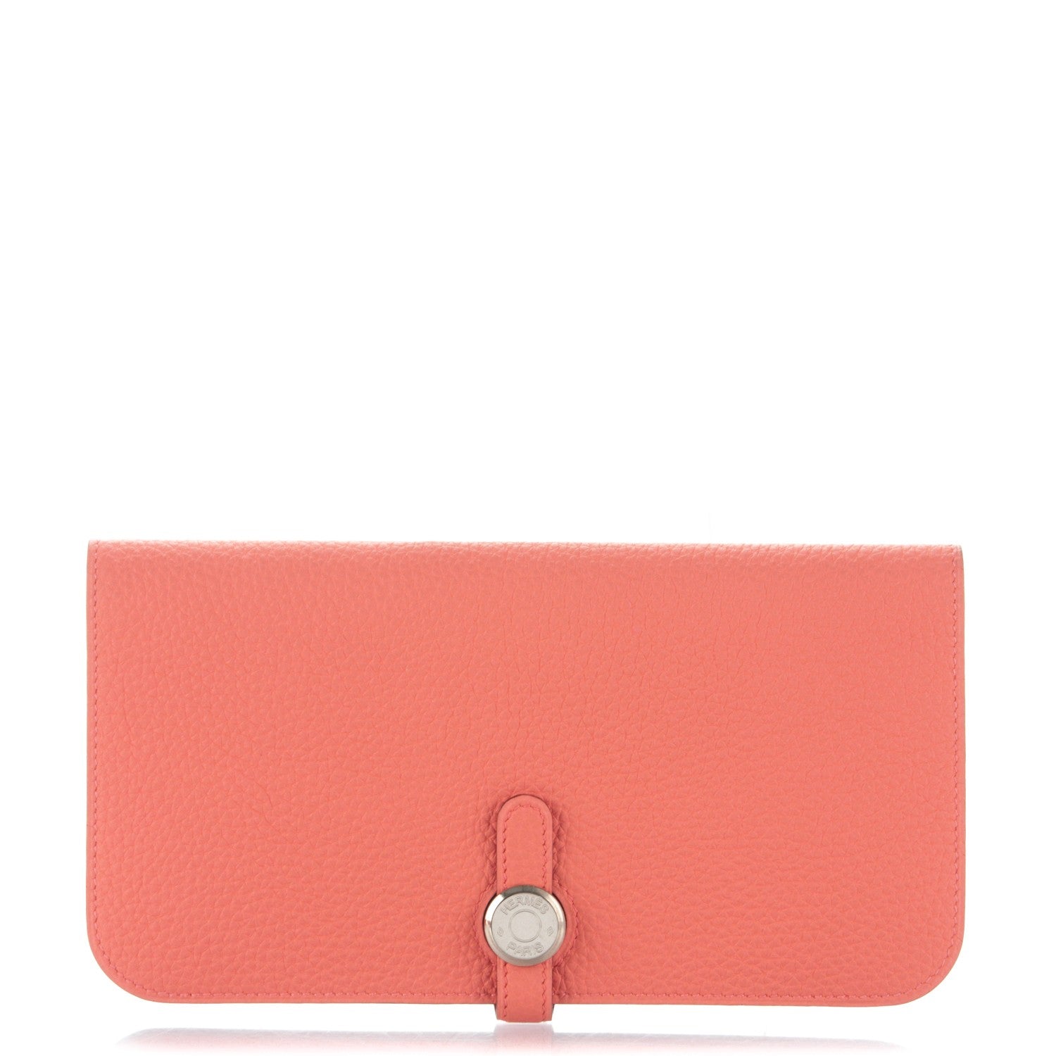 Hermes Togo Dogon Recto Verso Wallet Rose Candy 1 of 7