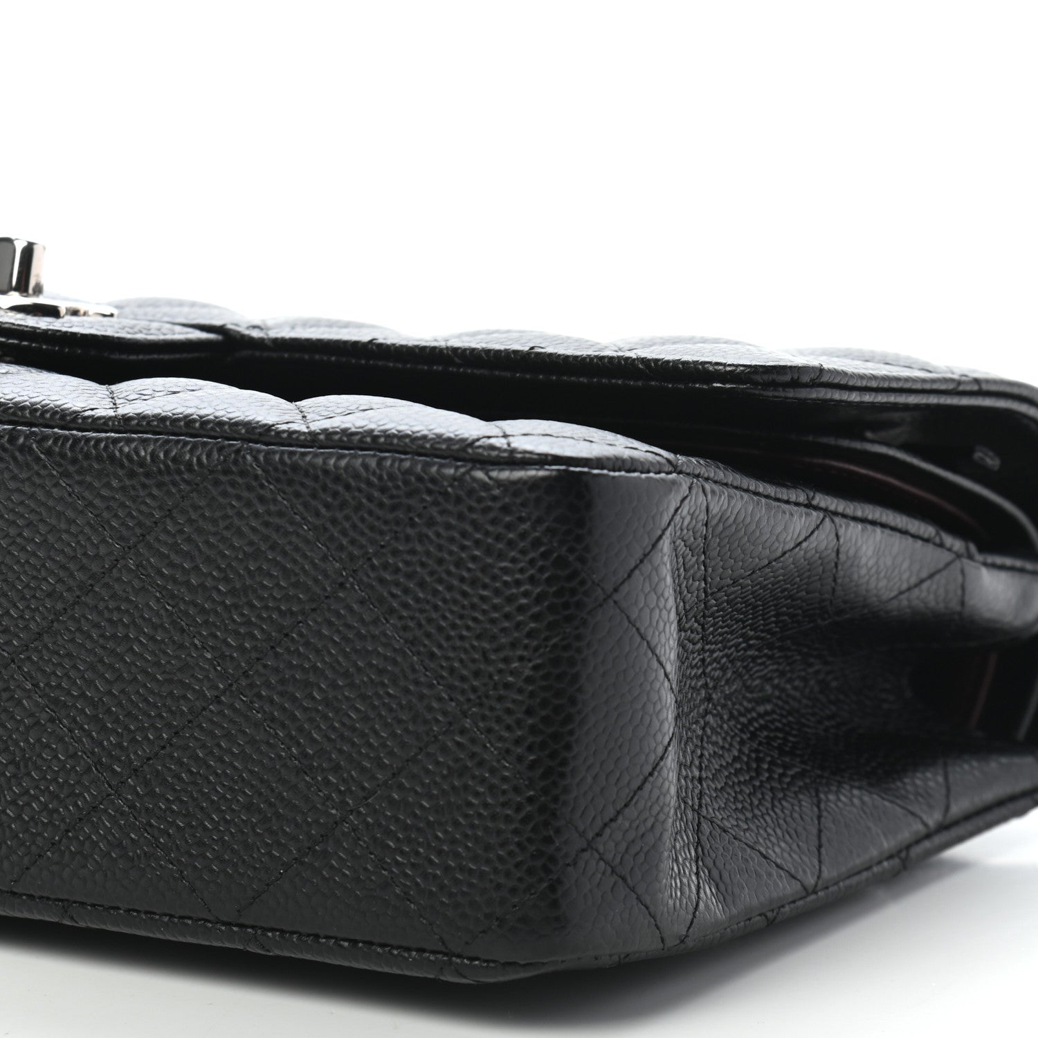 Chanel Caviar Quilted Medium Double Flap Black 9 of 9
