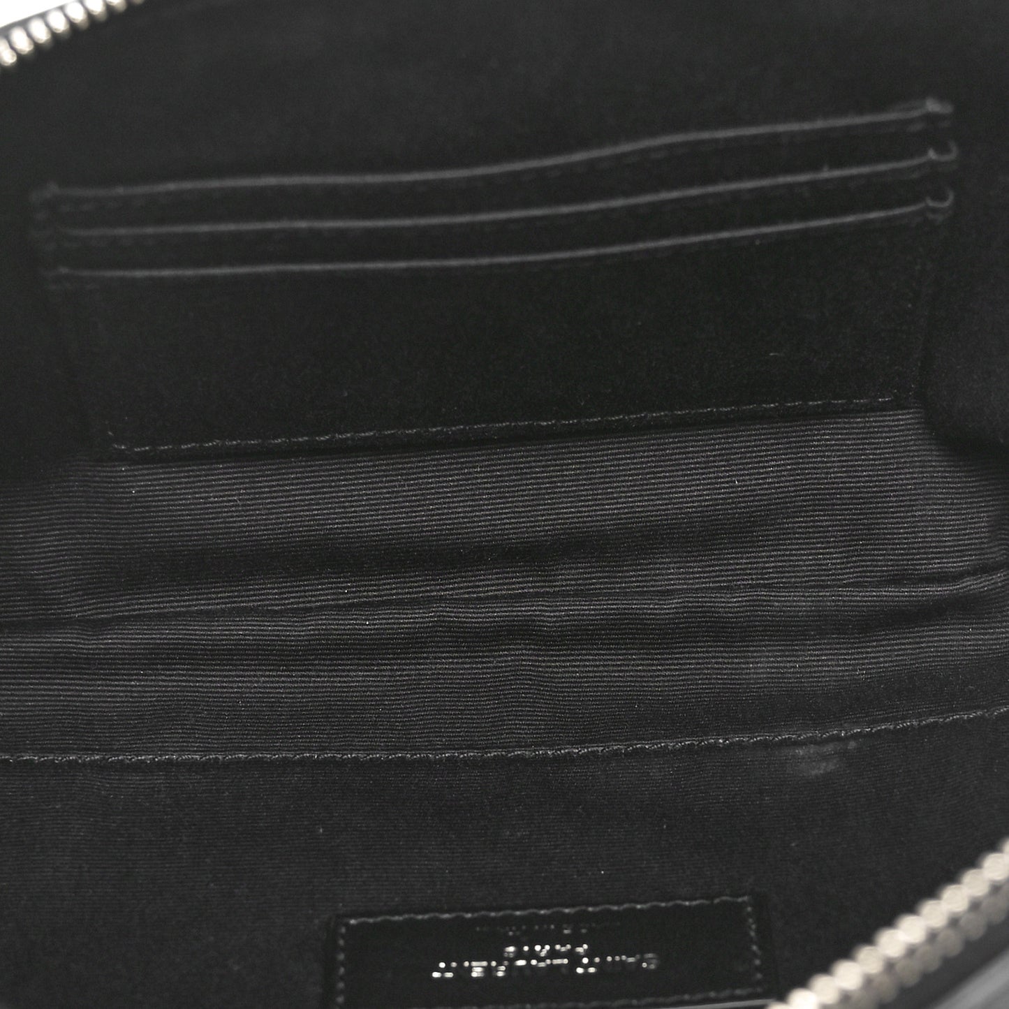 Lambskin Monogram Belt Bag Black