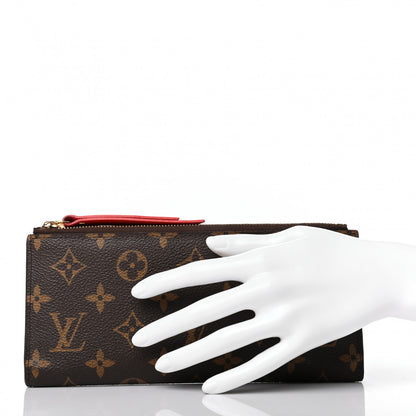 Louis Vuitton Monogram Adele Wallet Coquelicot 2 of 7