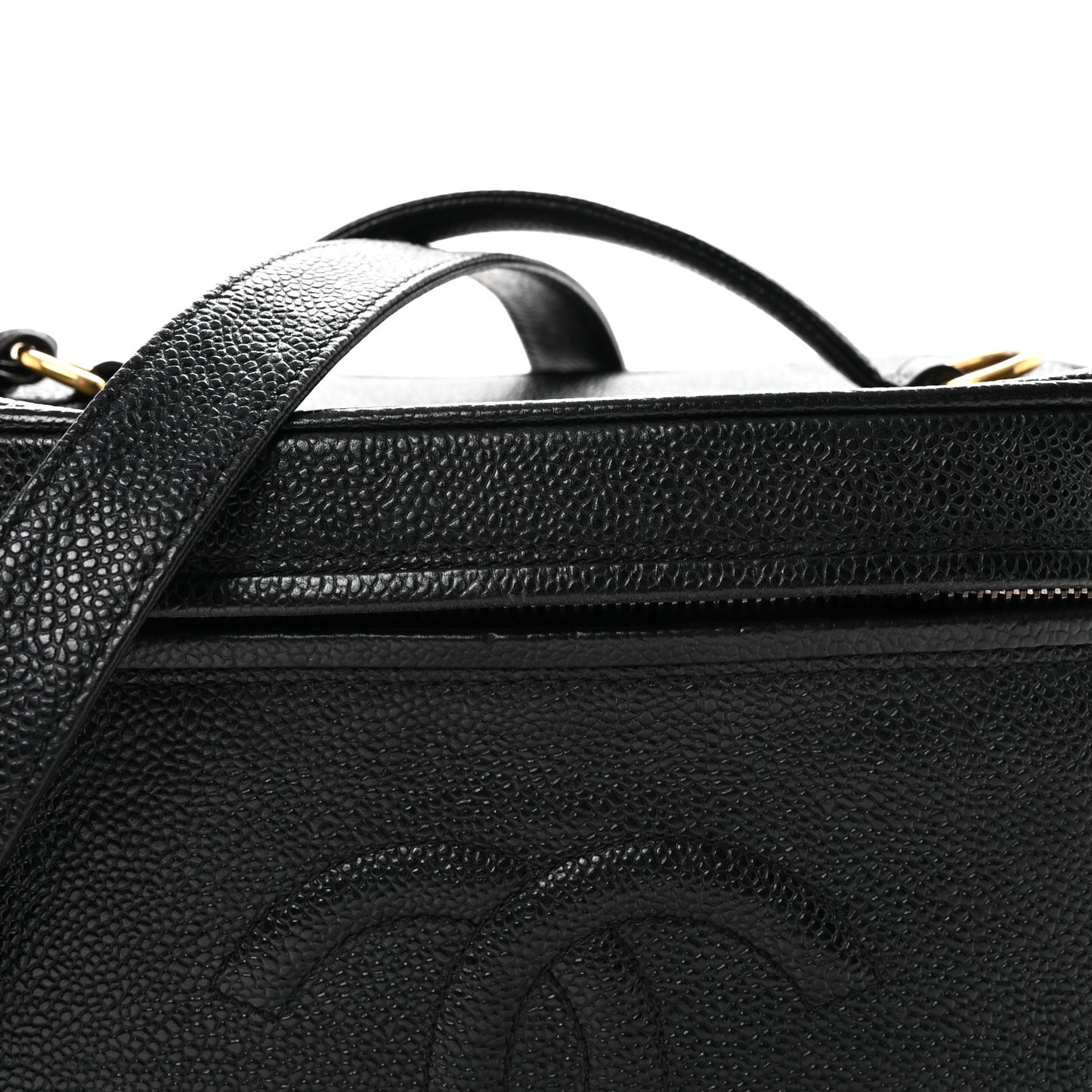 Caviar CC Vanity Train Case Black