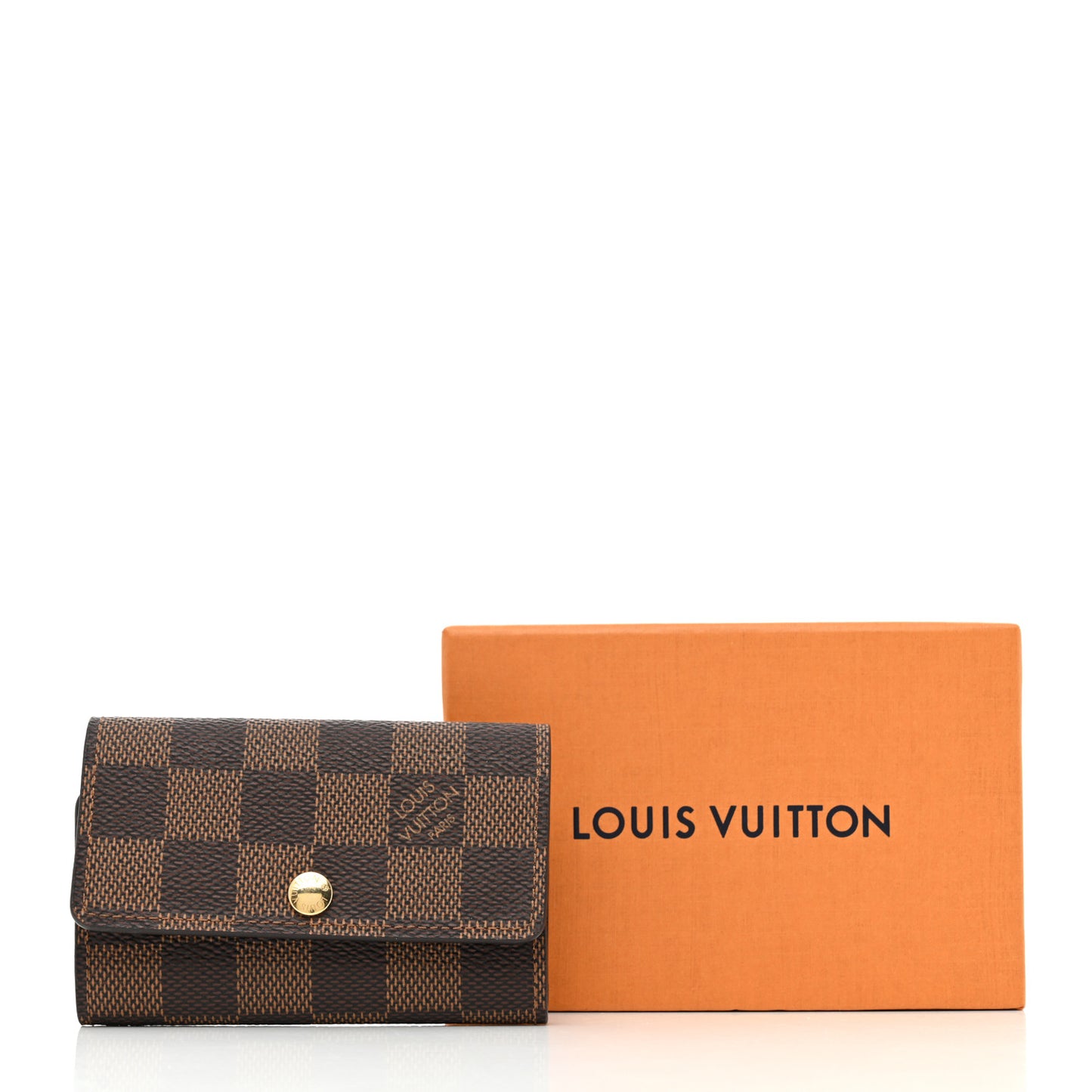 Damier Ebene Multicles 6 Key Holder