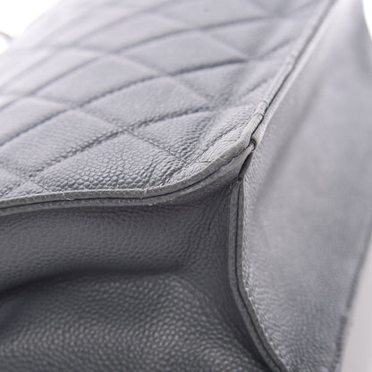 Chanel Caviar Quilted Large Retro Class Flap Grey 12 of 16