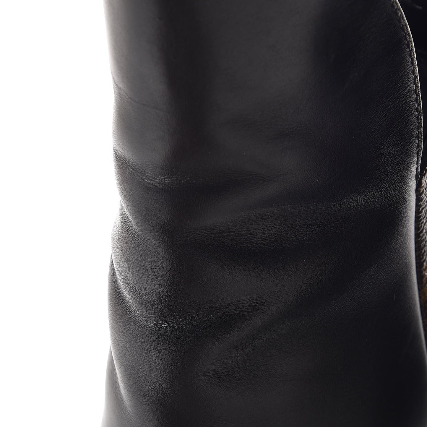 Calfskin Monogram Rodeo Queen Ankle Boots 36.5 Black