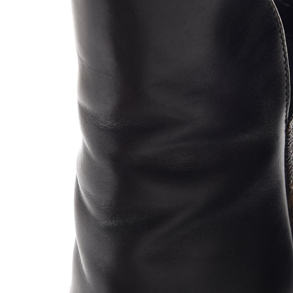 Louis Vuitton Calfskin Monogram Rodeo Queen Ankle Boots 36.5 Black 18 of 18