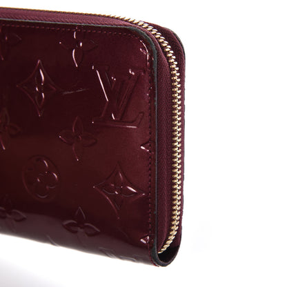 Louis Vuitton Vernis Zippy Wallet Rouge Fauviste 7 of 12