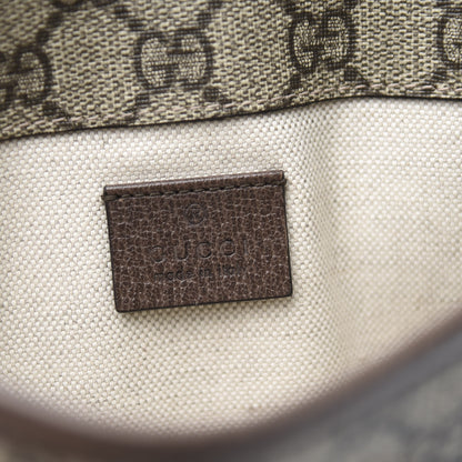 Gucci GG Supreme Monogram Neo Vintage Web Belt Bag Brown 5 of 11