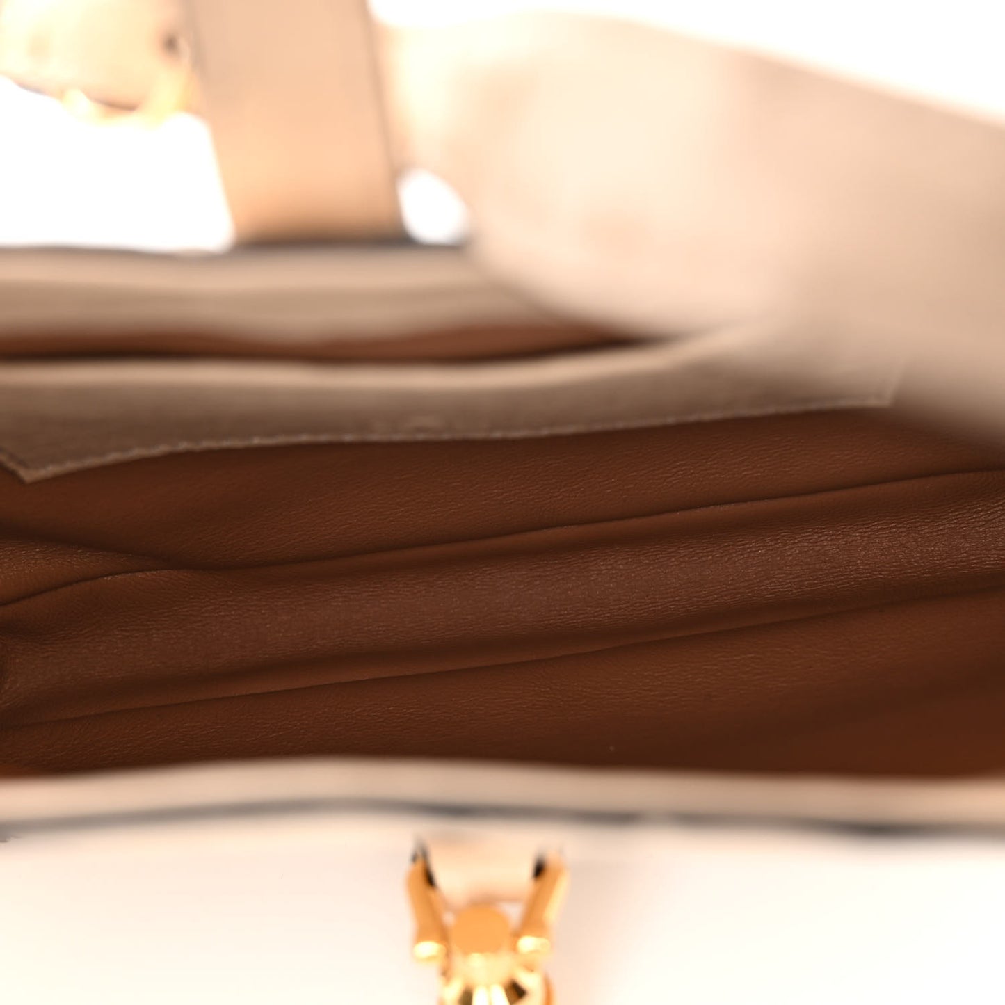 Ostrich Mini Jackie 1961 Hobo Ivoire