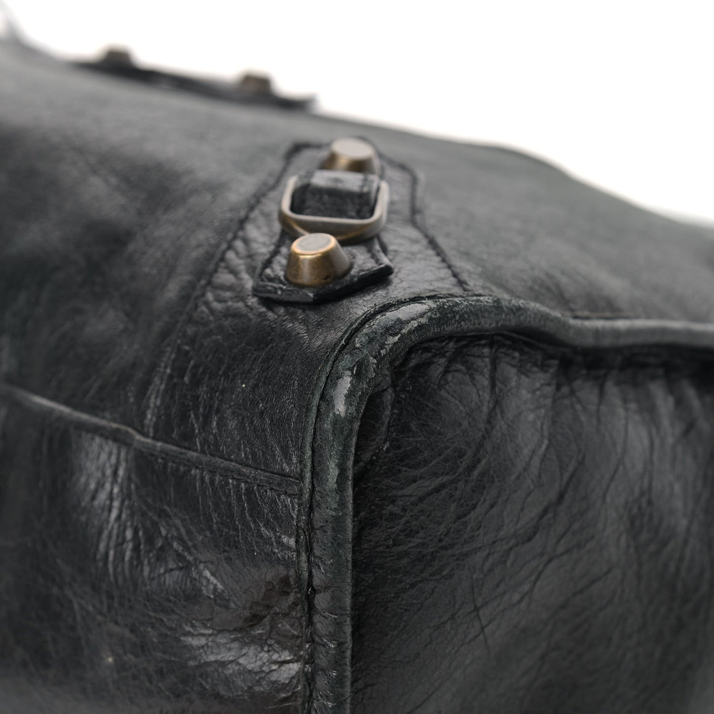 Agneau Classic Gold Hardware City Black