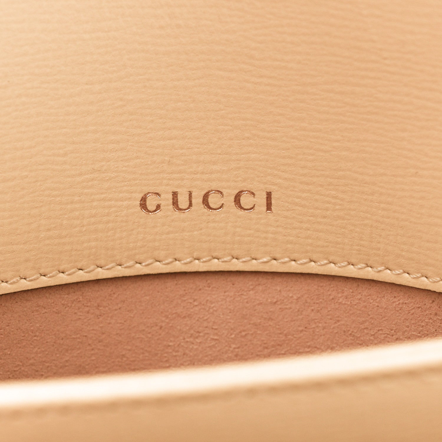 Gucci Azalea Calfskin Snakeskin Horsebit 1955 Shoulder Bag Wild Rose Beige 8 of 13