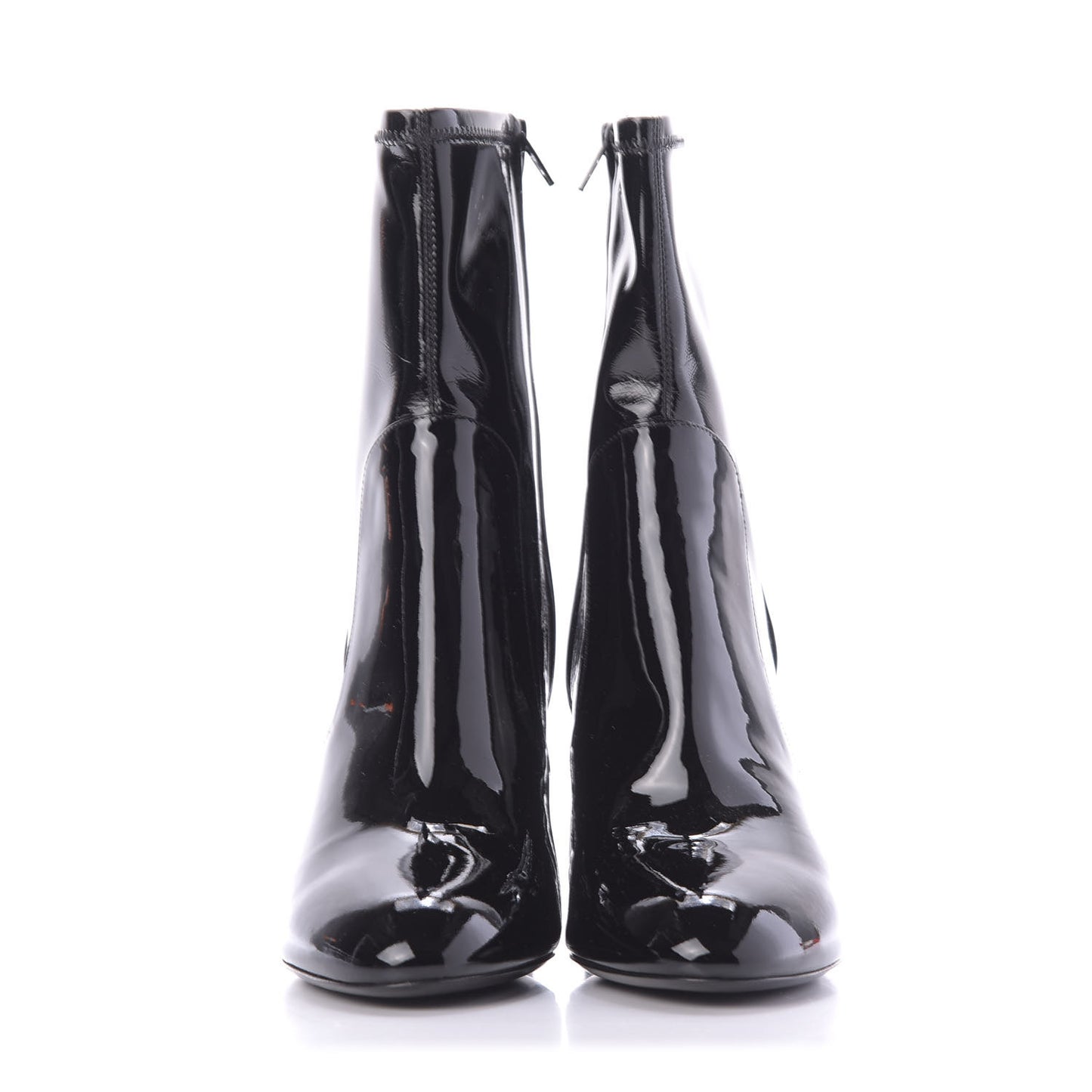 Patent Uniformes Silhouette Ankle Boots 41 Black