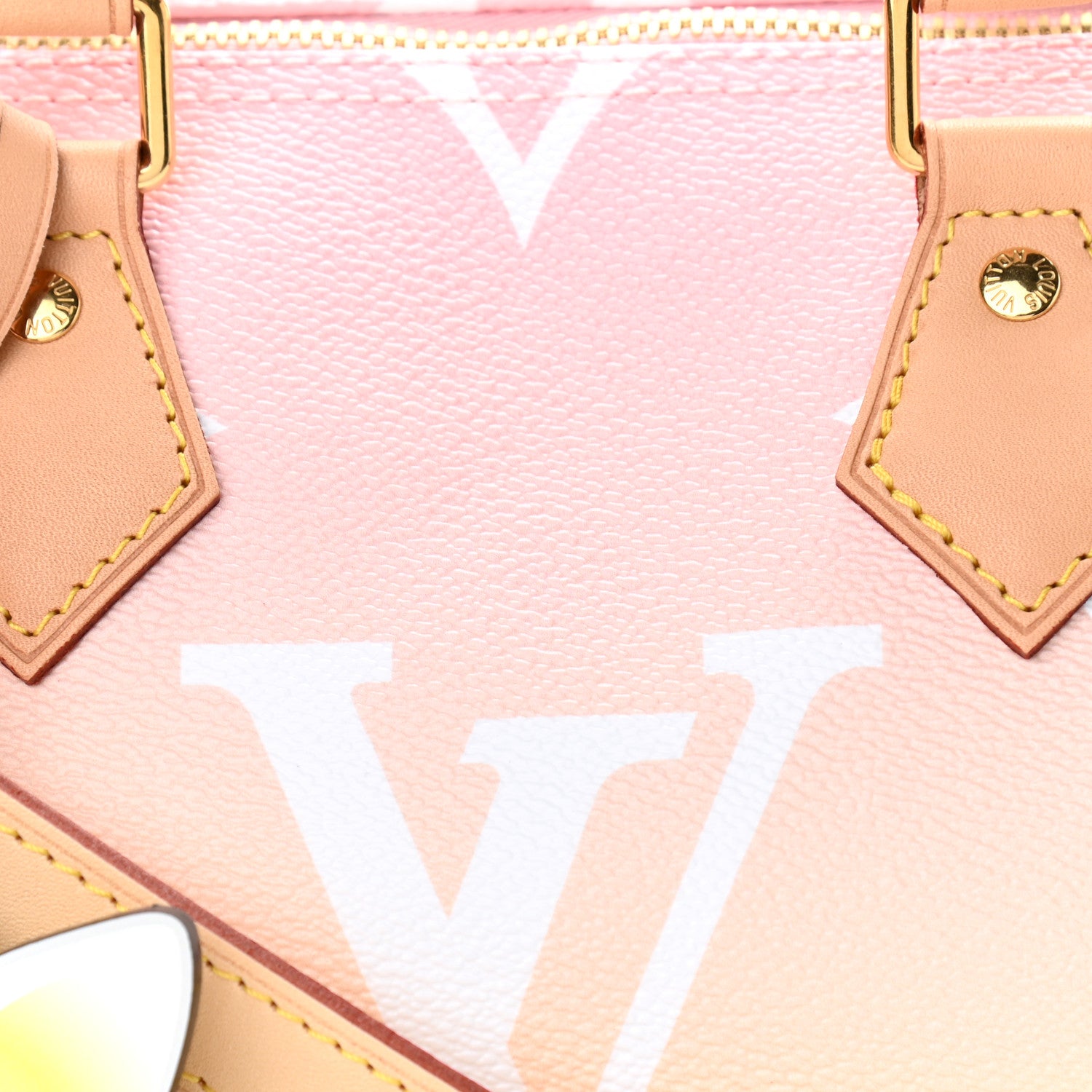Louis Vuitton Monogram Giant By The Pool Speedy Bandouliere 25 Light Pink 8 of 11
