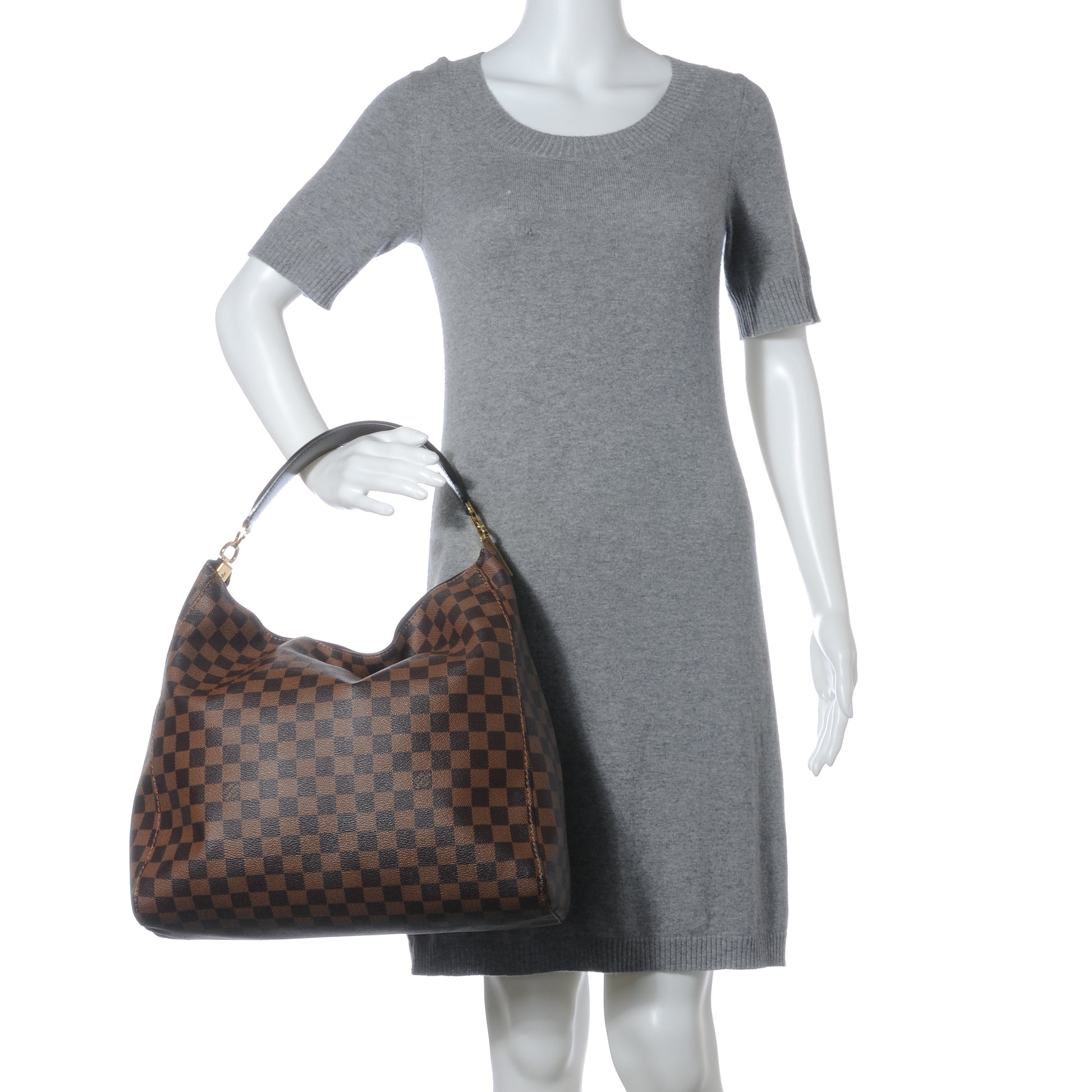 Louis Vuitton Damier Ebene Portobello GM 2 of 7