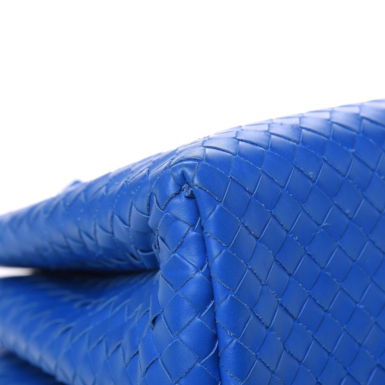 Bottega Veneta Light Calf Intrecciato Small Roma Signal Blue 8 of 11