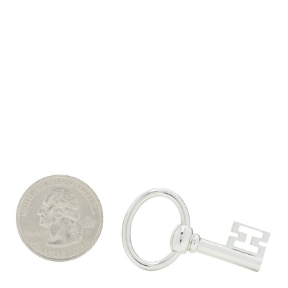 Hermes Palladium Curiosite Cle H Charm 2 of 4