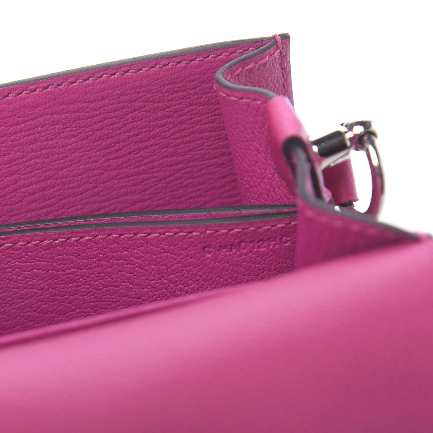 Hermes Evercolor Mini Sac Roulis Rose Pourpre 9 of 11