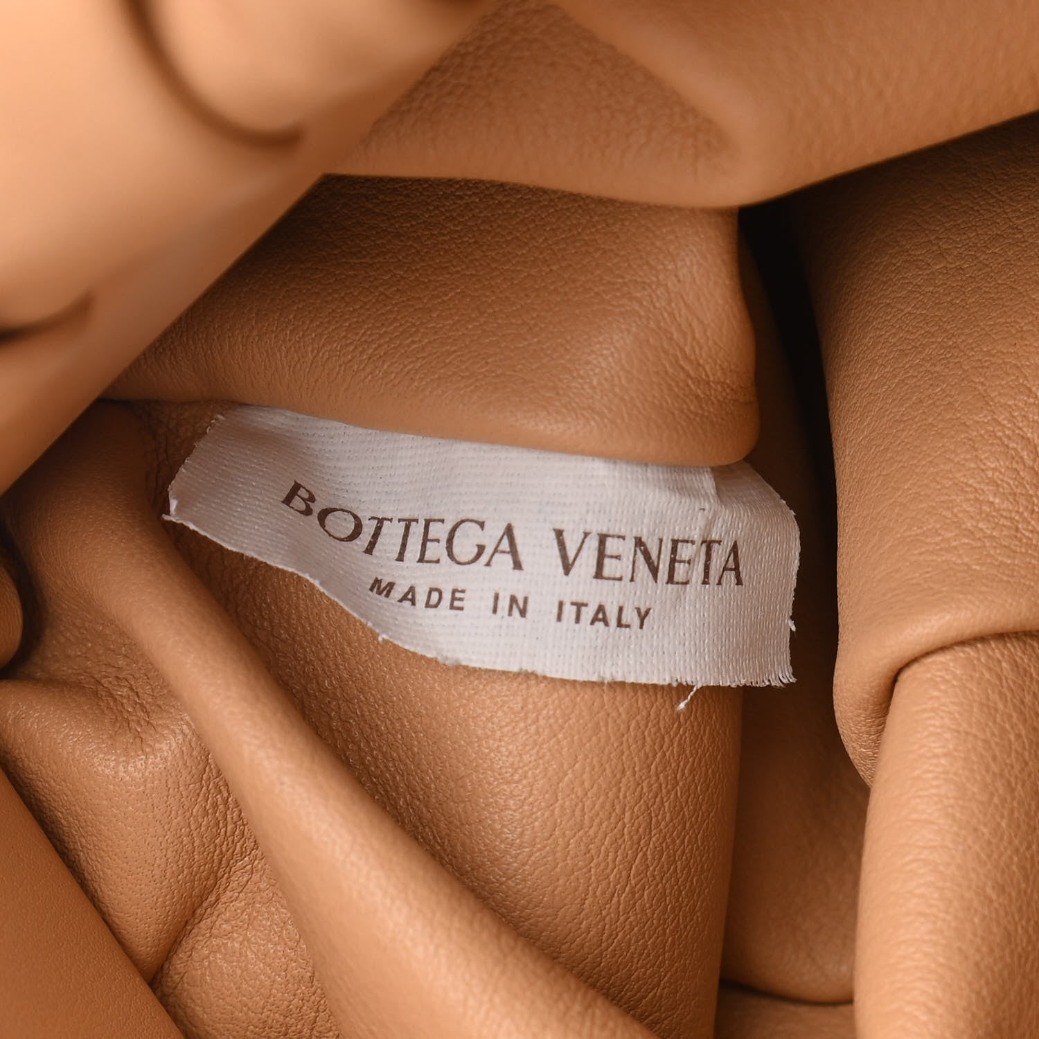 Bottega Veneta Calfskin The Pouch Chain Almond 5 of 9