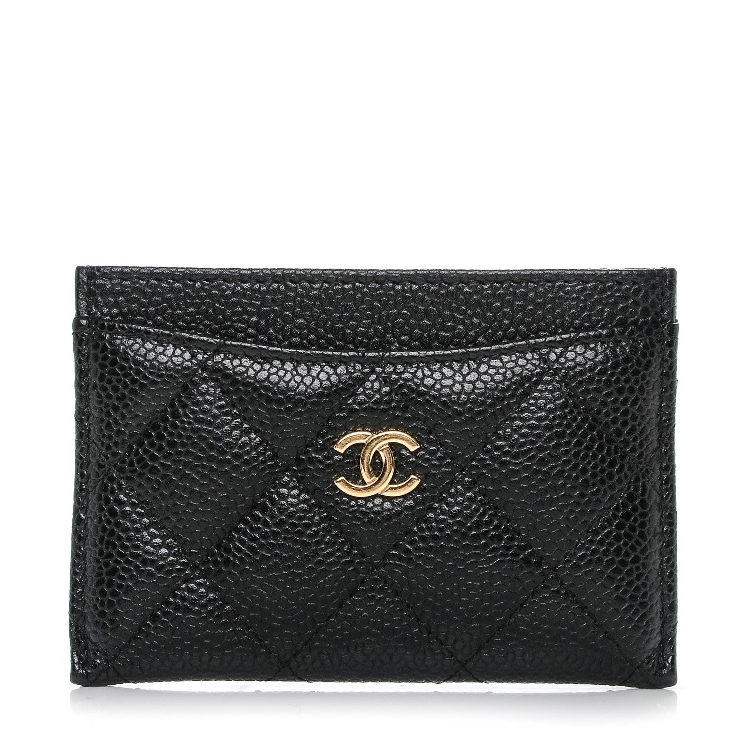 Chanel Caviar Quilted Card Holder Black 1 of 8