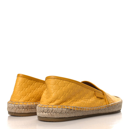 Gucci Microguccissima Soft Espadrilles 36.5 New Buttercup 4 of 9