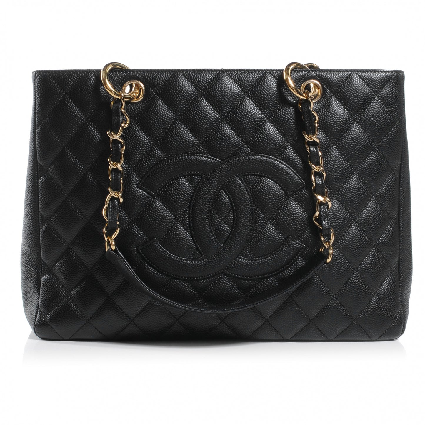 Caviar Grand Shopping Tote GST Black