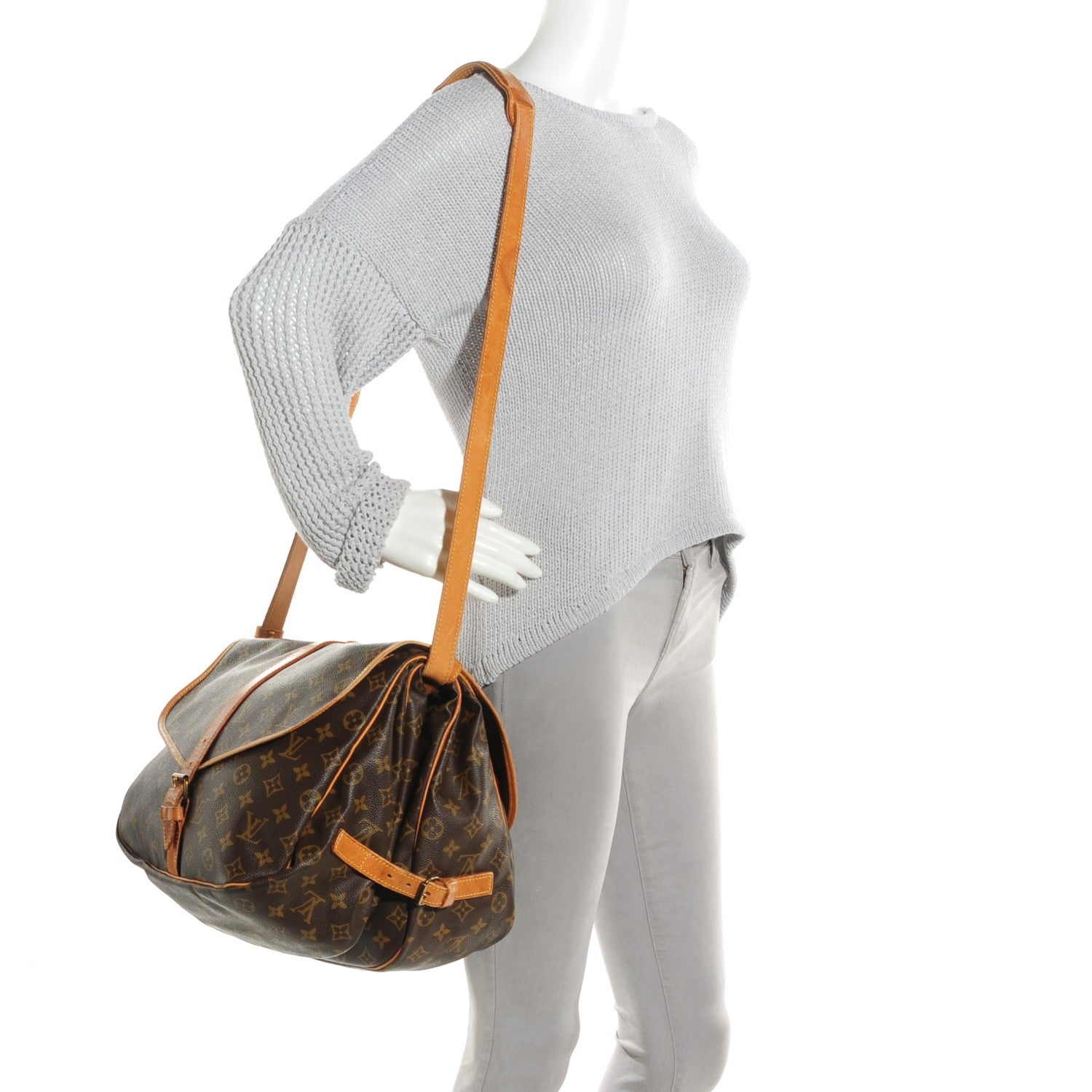 Louis Vuitton Monogram Saumur 35 3 of 10